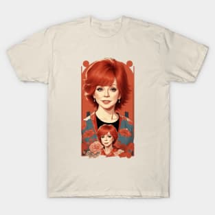 reba mcentire//vintage vektor 80s style v1 T-Shirt